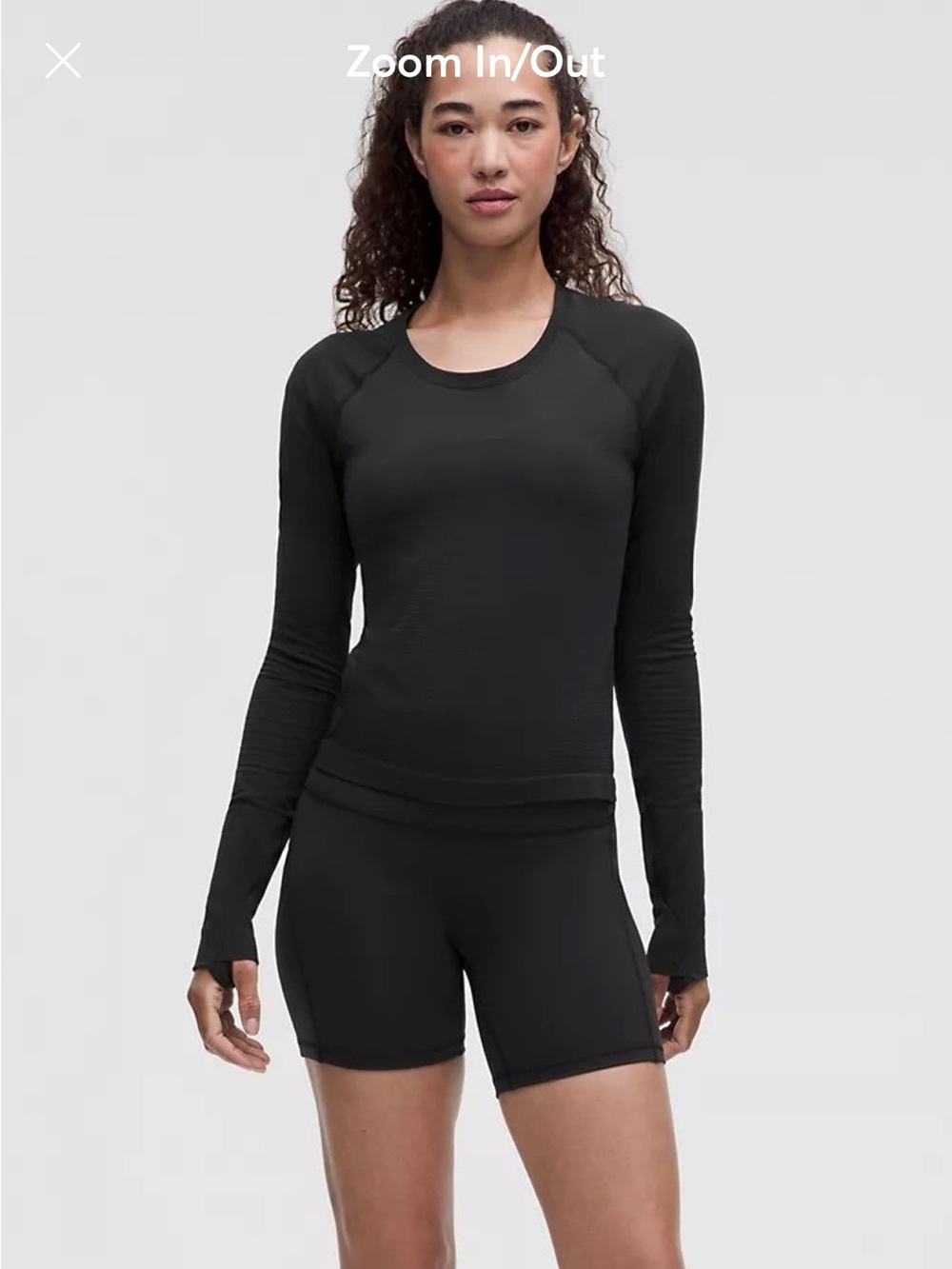 Lululemon Swiftly Tech Long Sleeve black Size 4